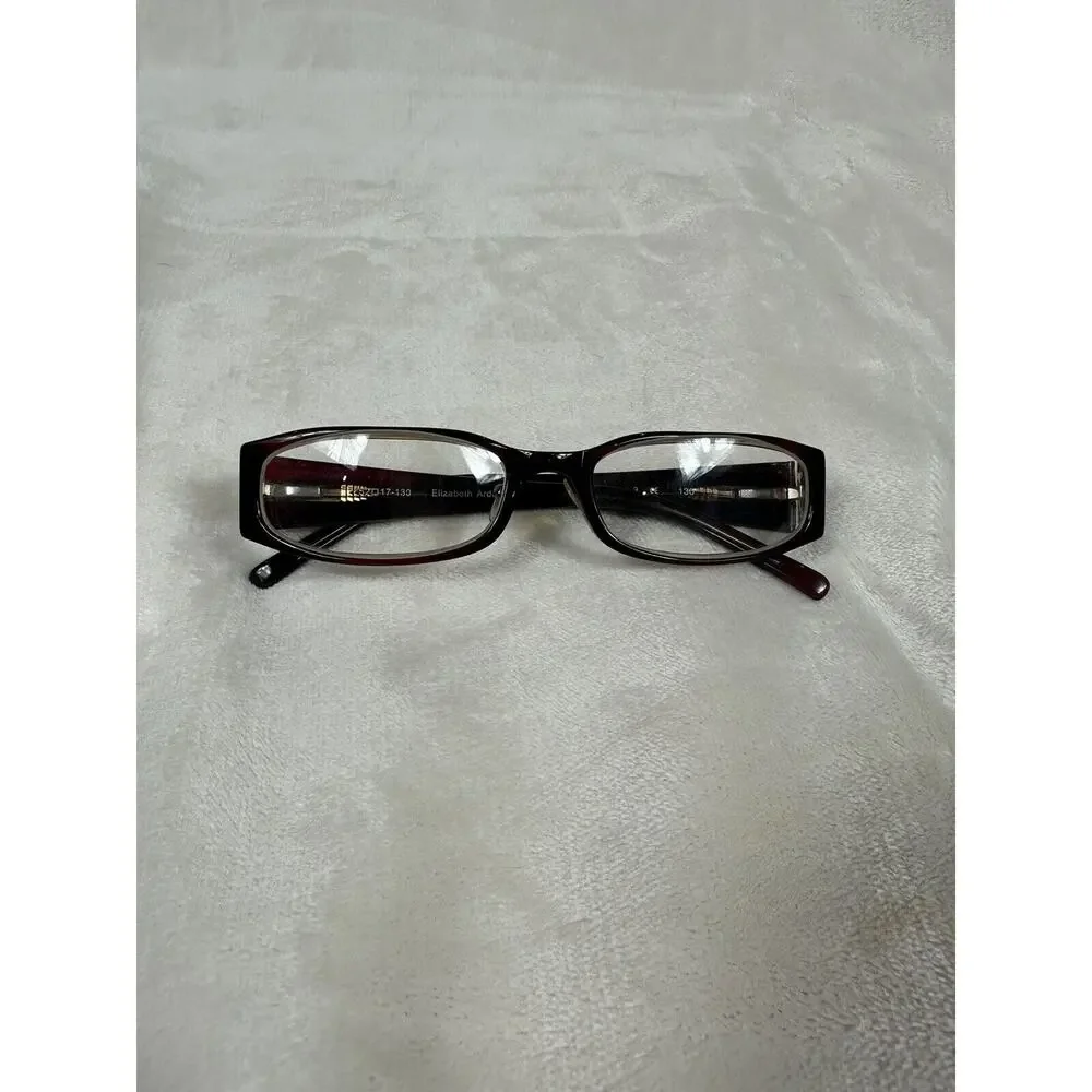 Elizabeth Arden Eyeglasses Frame EA1902A-1‎ Brown Rectangular 52 17 130